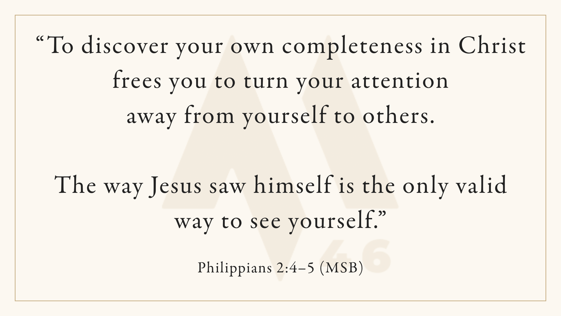 Philippians 2 MSB