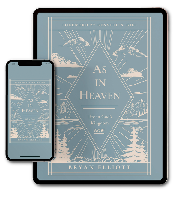As in Heaven shown on a tablet