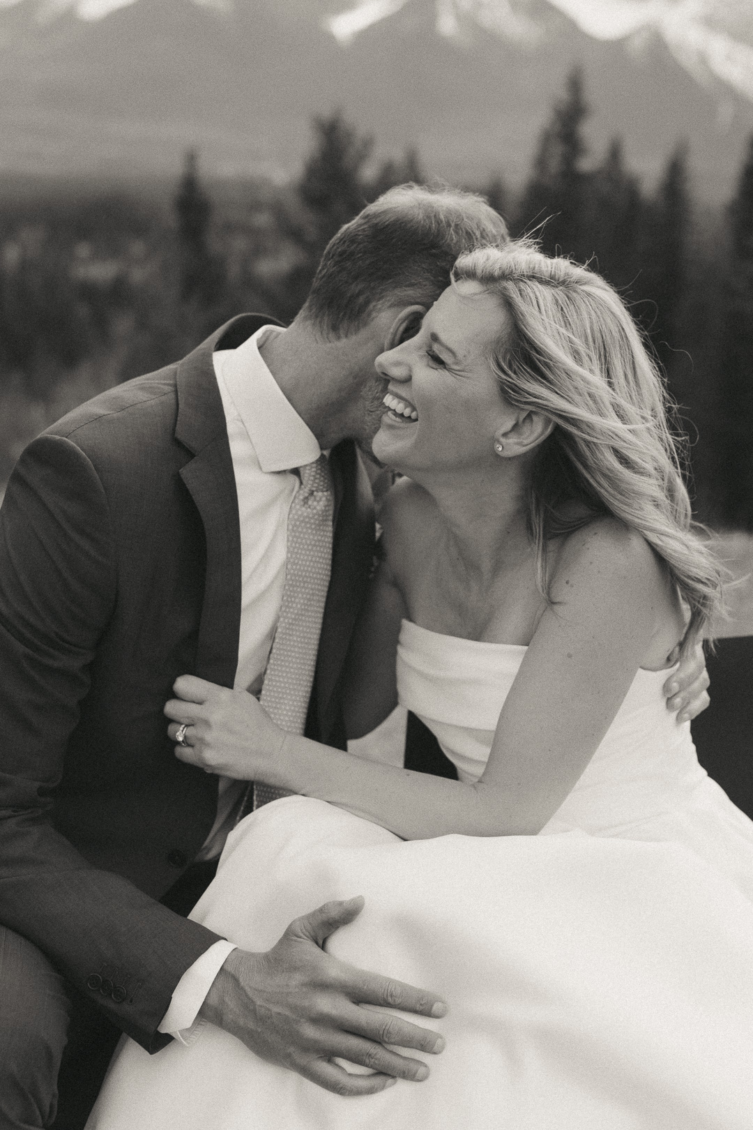 Bryan and Teresa on their wedding day