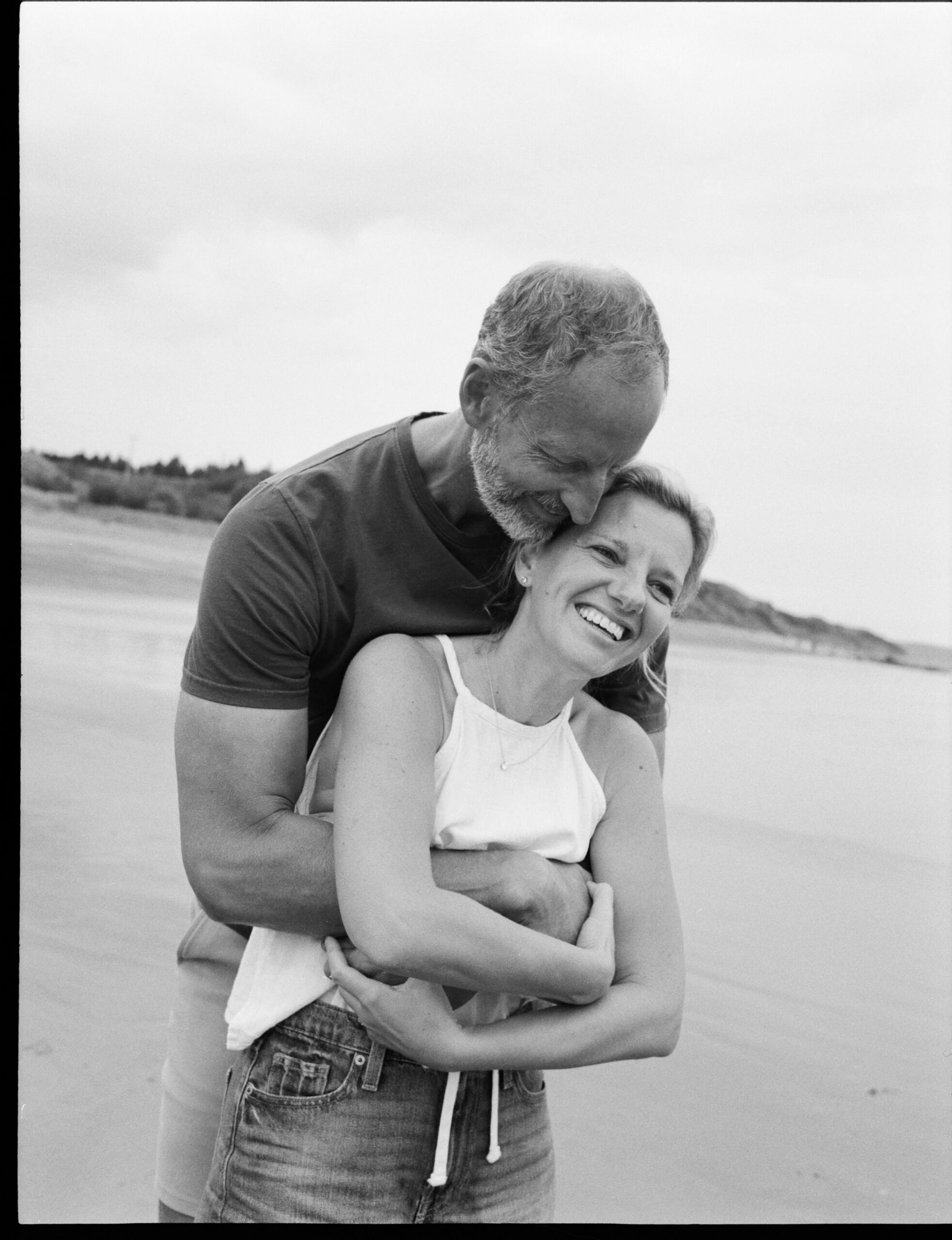 Teresa and Bryan Elliott together by the water